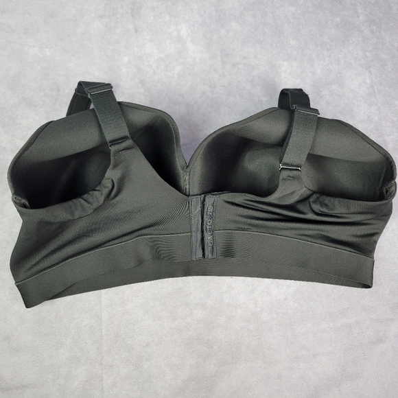 Cacique Lightly‎ Lined No Wire  Black Bra size 42DDD - Picture 3 of 10